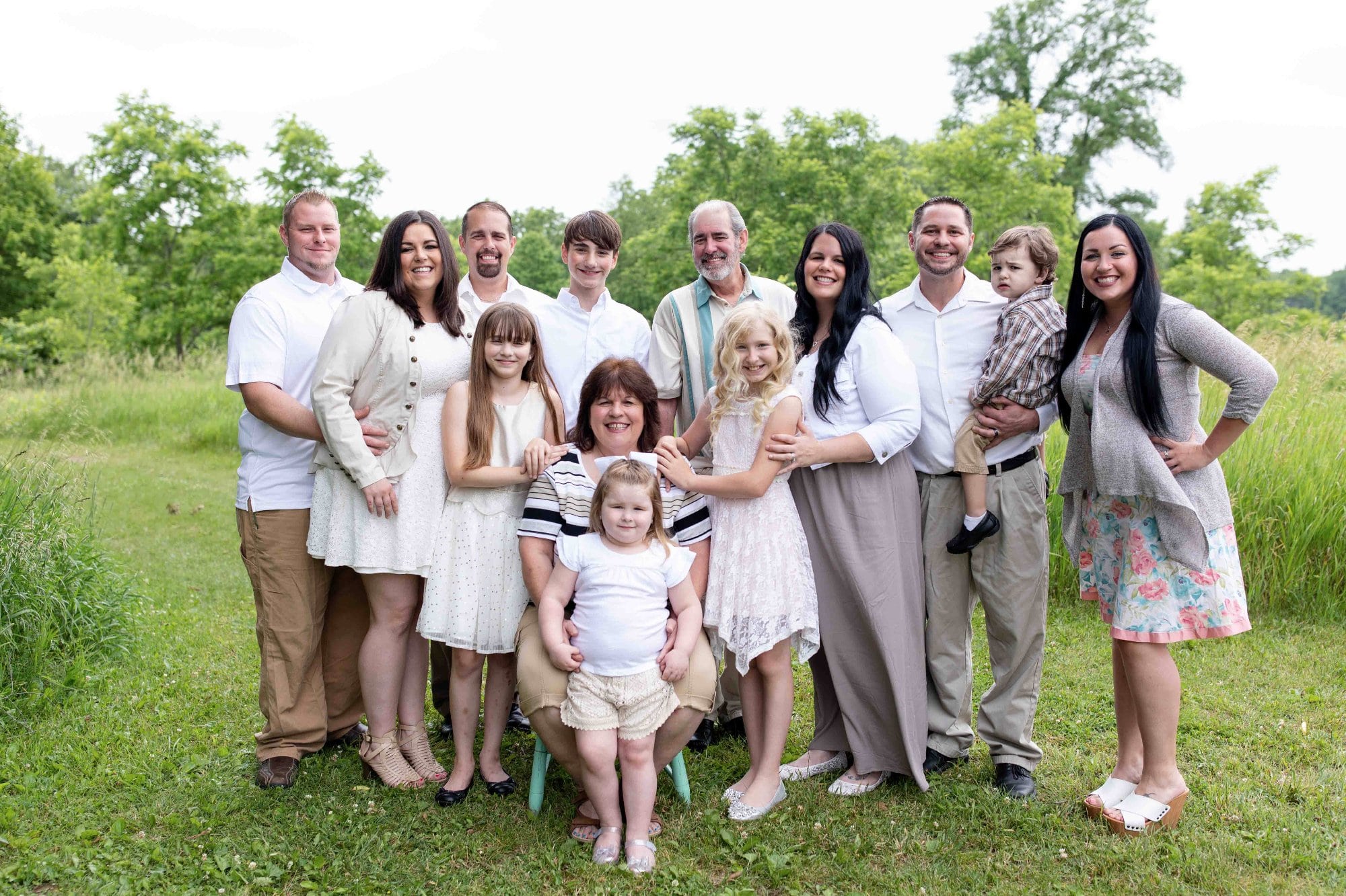 H Family Extended Family Session Sunflower Productions LLC